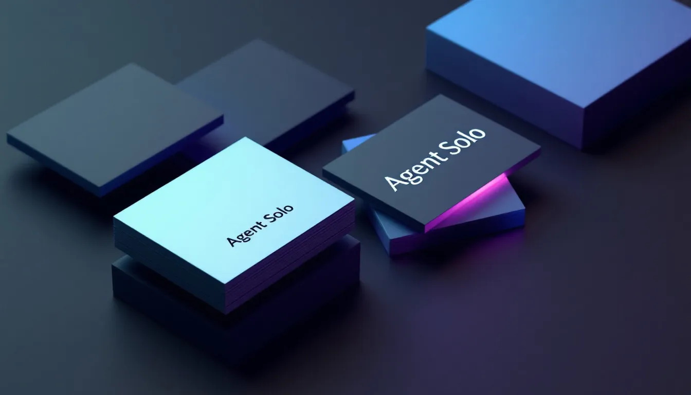 Stacked premium cards with teal accents radiating outward, representing content reaching multiple platforms and audiences