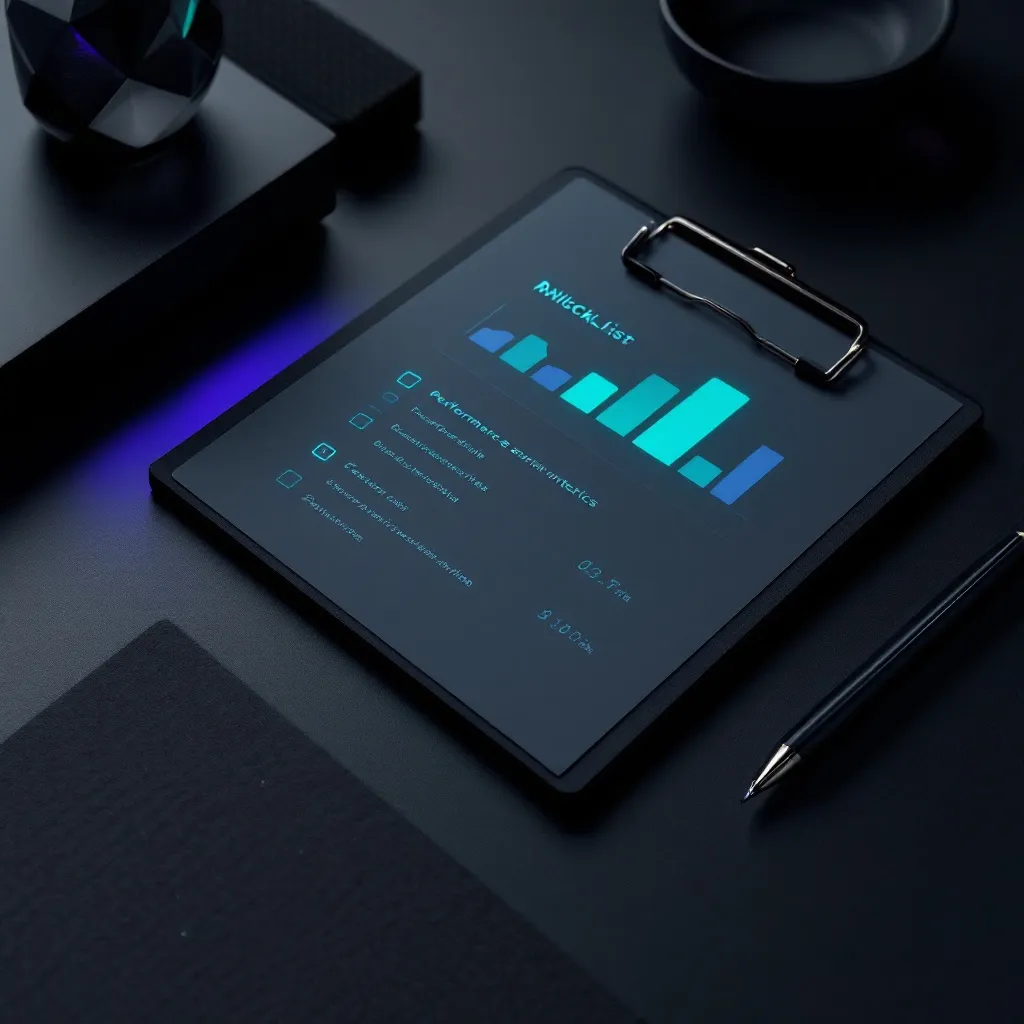 A tablet displaying a