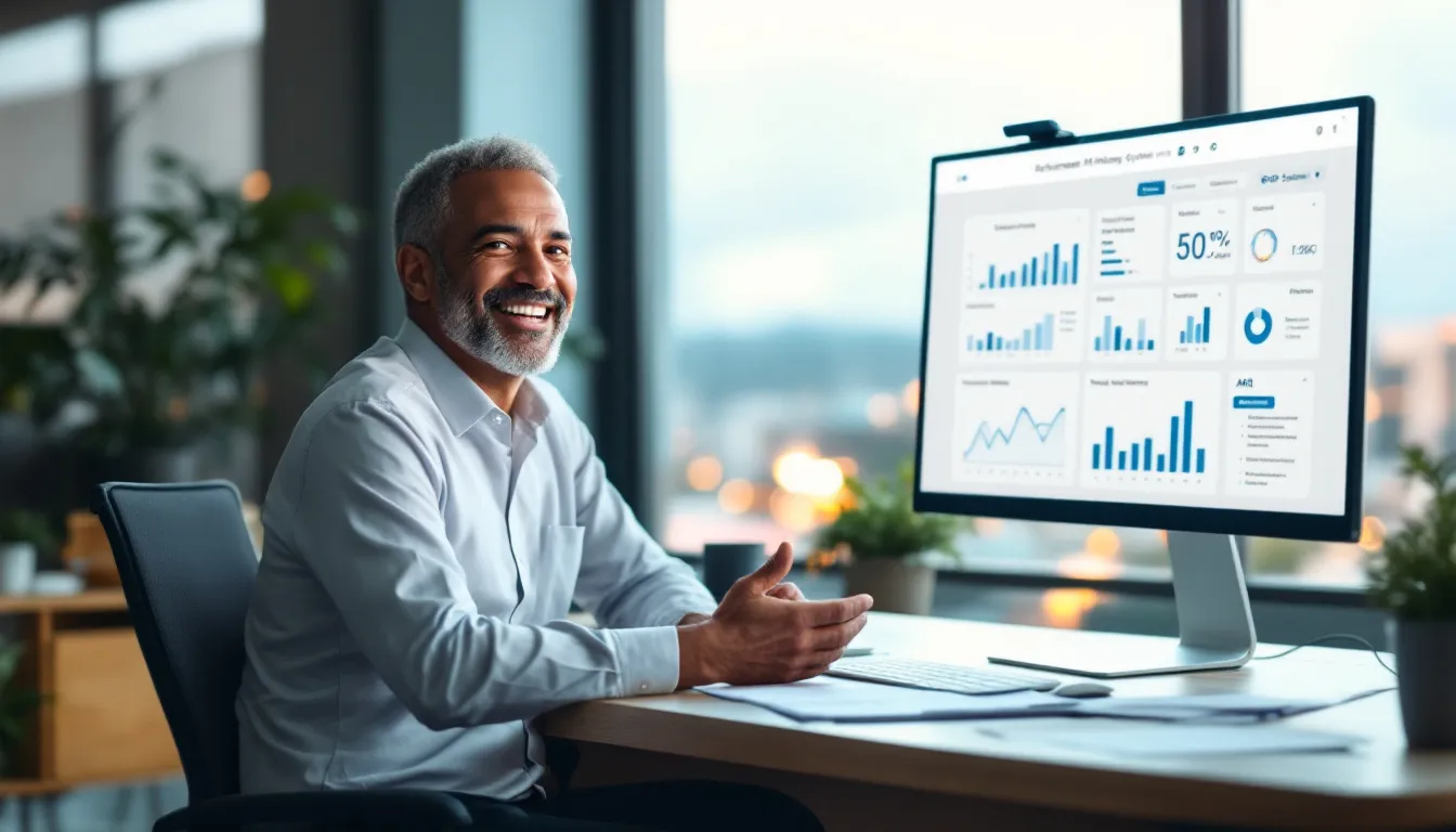 Munaf Mukadam, a CFP professional, explaining the two-pot retirement system in a modern office setting with retirement planning documents and charts visible