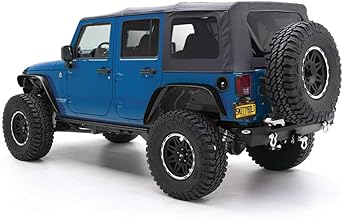 OEM Replacement Soft Top with Tinted Windows – Black Diamond for 2010-2018 Jeep Wrangler JKU
