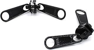 Heavy-duty #10 coil zipper replacement sliders for Jeep JK soft tops and removable panels