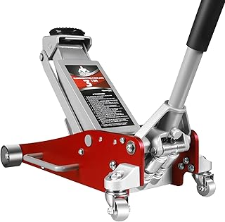 Jack Boss 3 Ton Low Profile Floor Jack - ideal for lifted Jeep JK winterization work