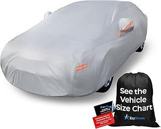 EzyShade 10-Layer Car Cover Waterproof All Weather - sized for Jeep JK 2-door and JKU 4-door