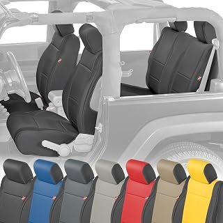 Diver Down Neoprene Seat Cover Set - Fits Jeep JK 2007-2018 Wrangler - Front and