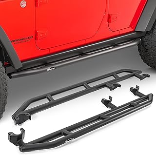 Quadratec QRC Rock Sliders, Set of 2 - Fits Jeep Wrangler Rubicon JK 2007-2018 - for Jeep JK