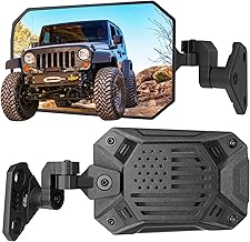 JOYTUTUS Wrangler Mirrors Doors Off Compatible with Wrangler TJ JK & Unlimited, Wrangler JK Side Mir