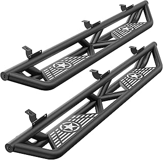 YZONA Running Boards Side Steps Compatible with 2007-2018 Jeep Wrangler JK | JKU