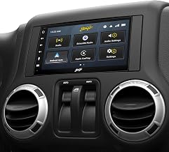 Stinger 6.8 inch wireless apple carplay radio for jeep wrangler jk 2007-2018