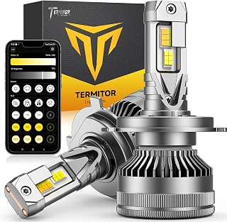 Termitor Smart H4 app-controlled LED light bulb with dimming functionality